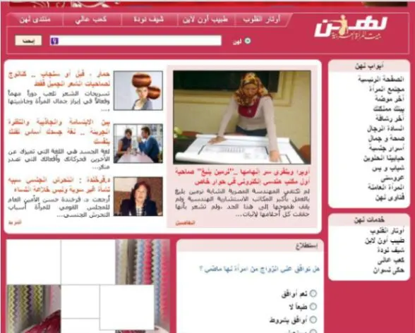 مجلة لهنّ بيت المرأة العربية