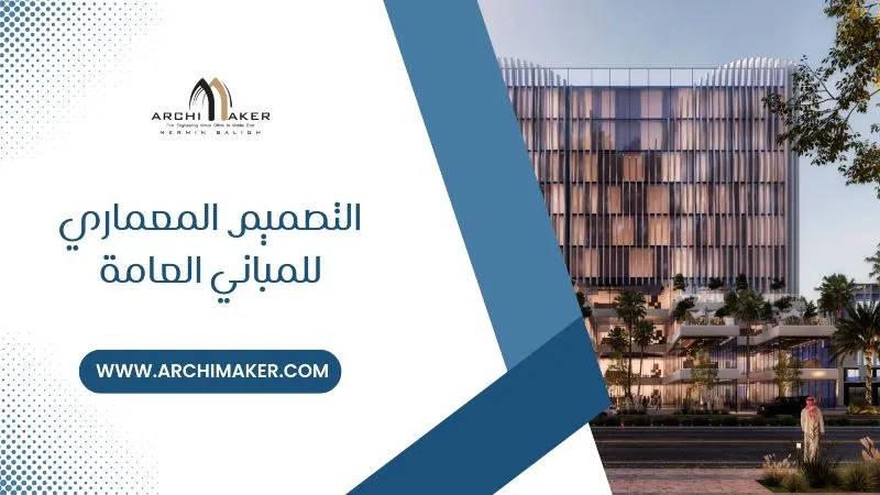 التصميم المعماري للمباني العامة التصميم المعماري للمباني العامة