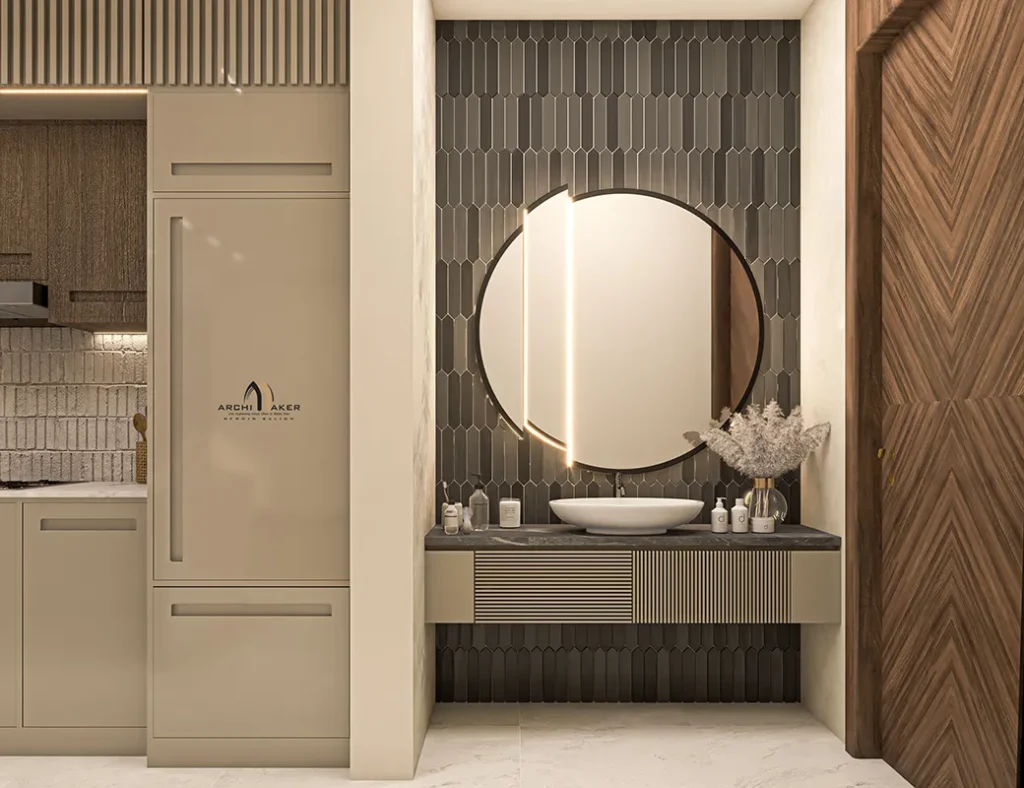 تصميم ديكور داخلي لفيلا مودرن، المملكه العربيه السعوديه