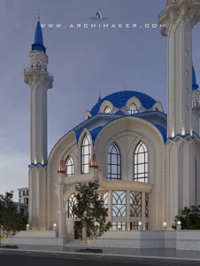 تصميم مسجد طريق الملوك، المملكه العربيه السعوديه، جدة