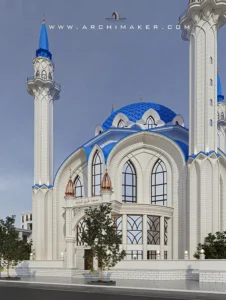 تصميم مسجد طريق الملوك، المملكه العربيه السعوديه، جدة