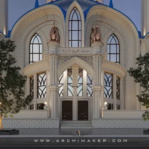 تصميم مسجد طريق الملوك، المملكه العربيه السعوديه، جدة