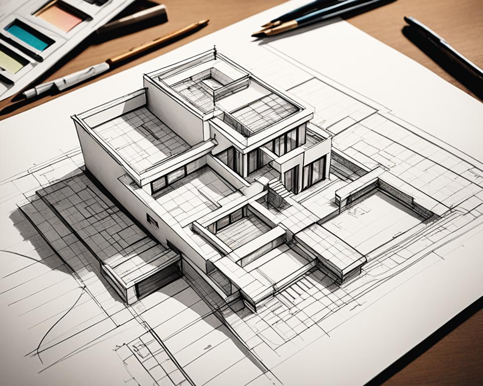 أهمية رسم الكروكى في تصميم المنازل
