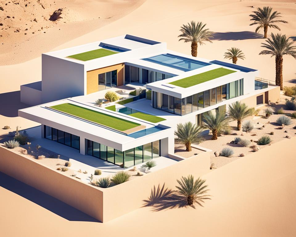 تحديات التصميم في المناخ الصحراوي