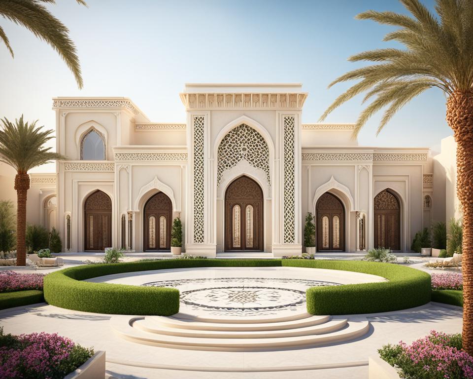 تصميم خارجي للقصور الصغيرة
