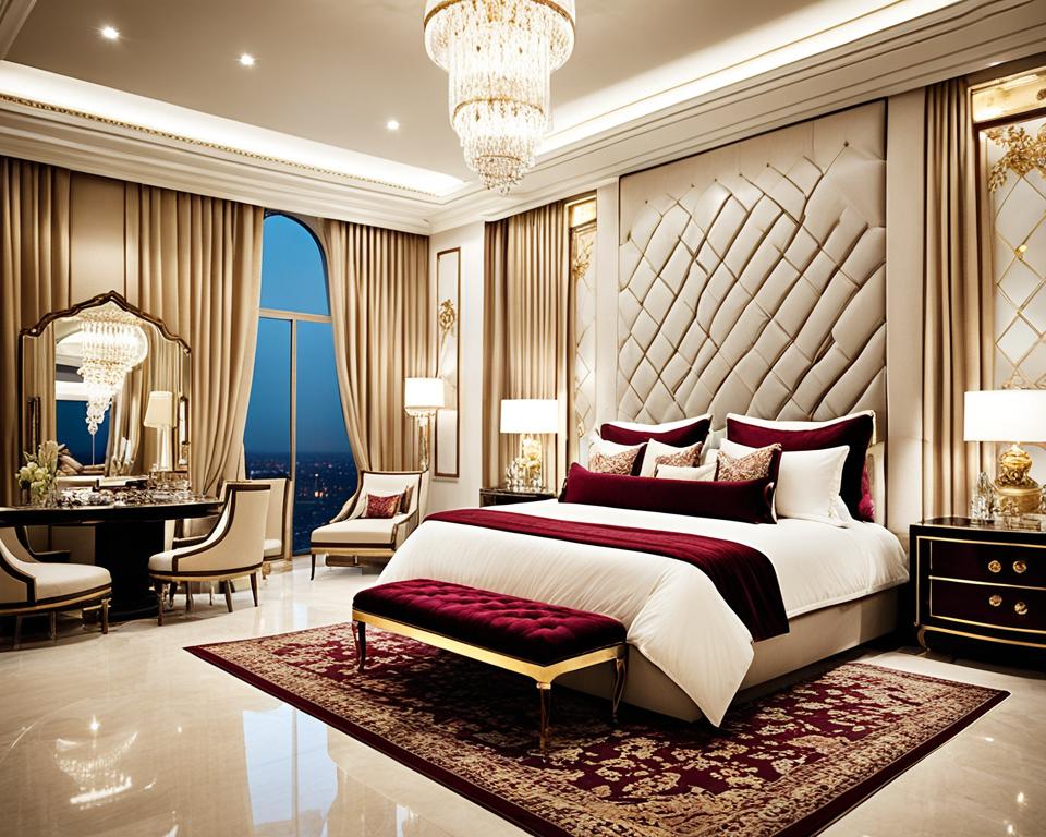 ديكورات غرف نوم فاخرة في الرياض | تصاميم راقية