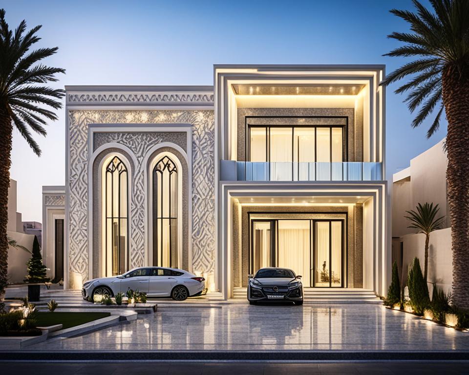 أهمية تصميم واجهات المنازل في السعودية