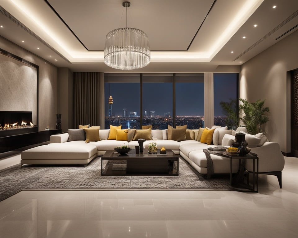 تصميم داخلي عصري في السعودية