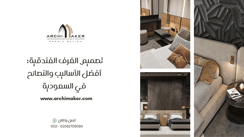 تصميم الغرف الفندقية: أفضل الأساليب والنصائح في السعودية