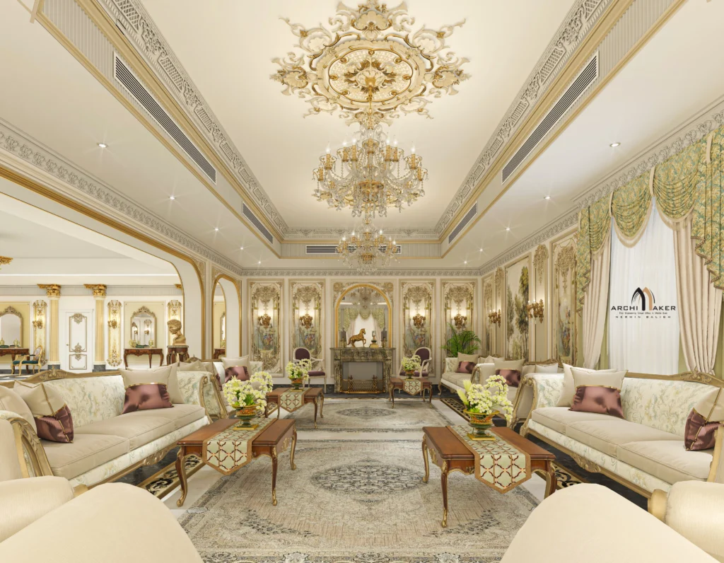 تصميمات مخطط مجلس خارجي ومقلط - السعودية
