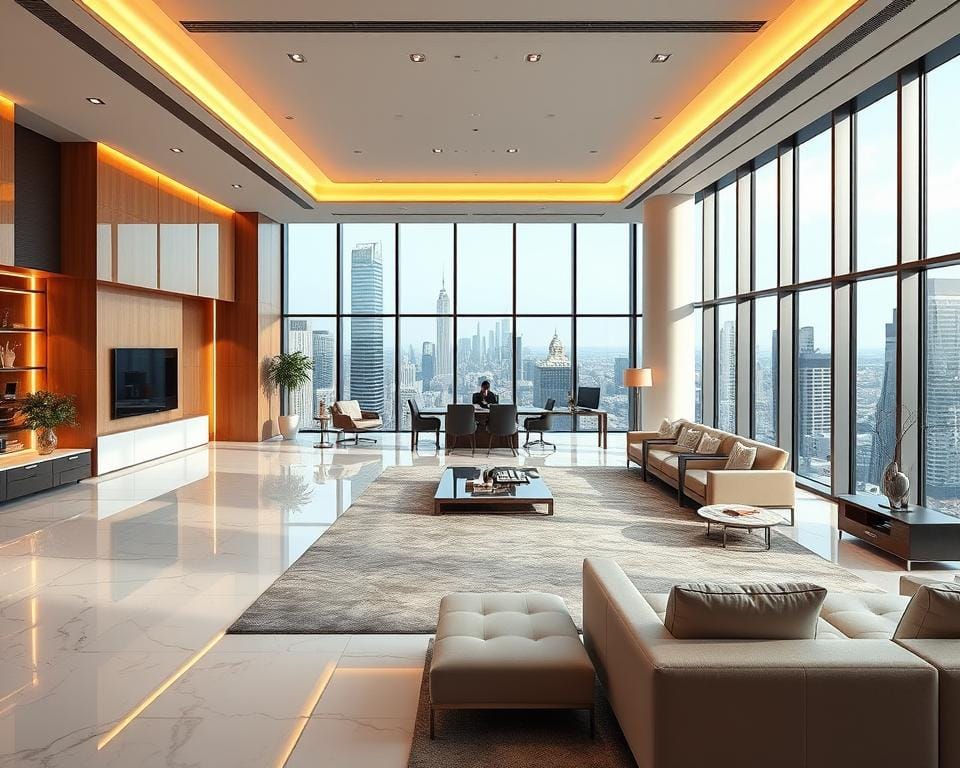 احصل على تصميم مكاتب فخمة مع اركيميكر