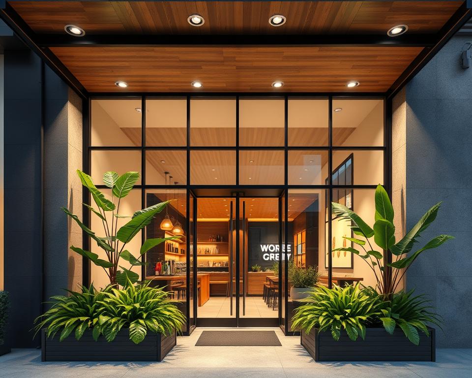 تصميم واجهات محلات