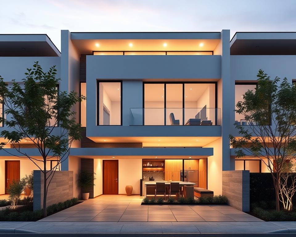 تصميم تاون هاوس