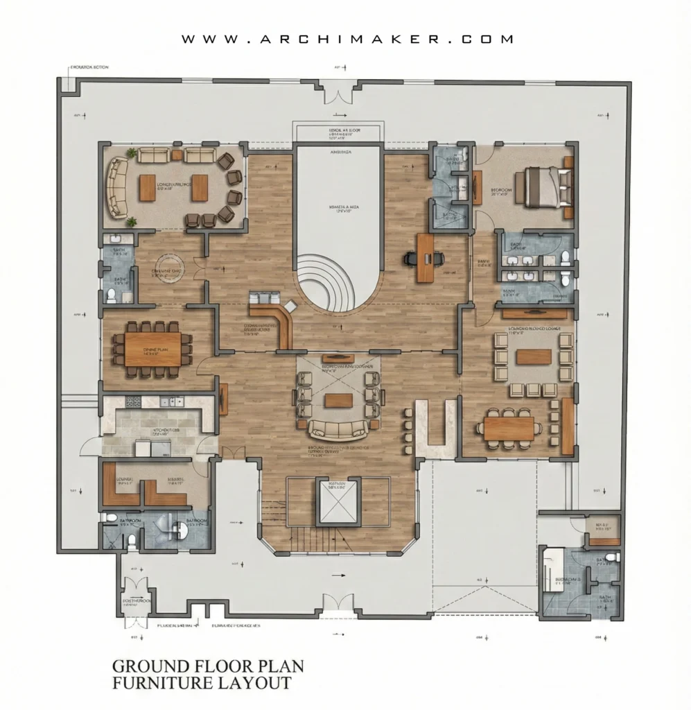 هل تحتاج إلى مكتب تصميم معماري داخل السعودية أم يكفي مكتب أونلاين؟